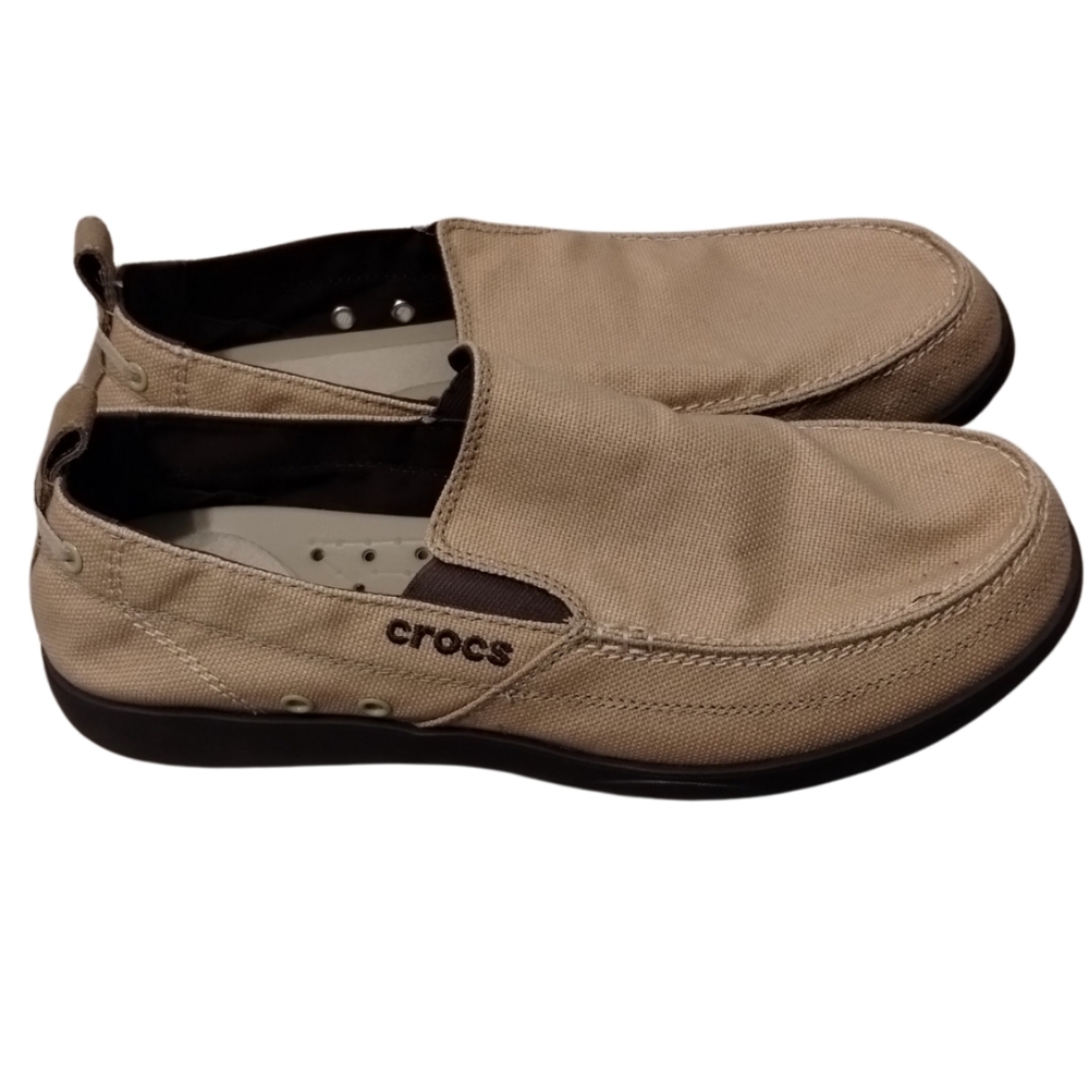 Crocs Canvas Slip On Men's Size 13